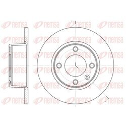 Brzdový kotúč REMSA 6433.00