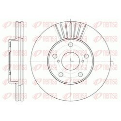 Brzdový kotúč REMSA 6640.10