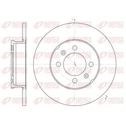 Brzdový kotúč REMSA 6839.00