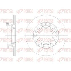 Brzdový kotúč REMSA 62534.00