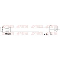 Brzdová hadica REMSA G1900.40