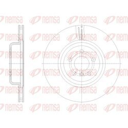 Brzdový kotúč REMSA 61851.10