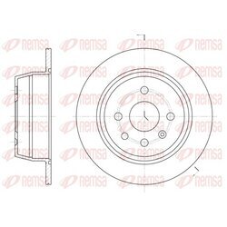 Brzdový kotúč REMSA 6207.00