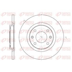 Brzdový kotúč REMSA 6536.00