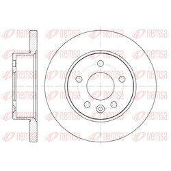 Brzdový kotúč REMSA 6774.00