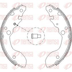 Brzdové čeľuste REMSA 4124.00
