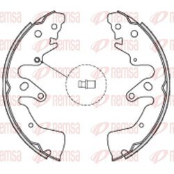 Brzdové čeľuste REMSA 4228.00