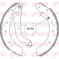 Brzdové čeľuste REMSA 4514.01