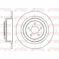 Brzdový kotúč REMSA 61343.00