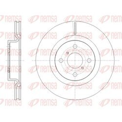 Brzdový kotúč REMSA 61656.10
