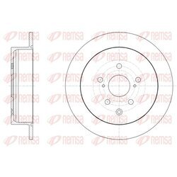 Brzdový kotúč REMSA 61815.00