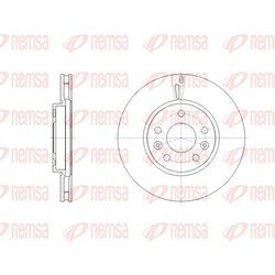Brzdový kotúč REMSA 62130.10