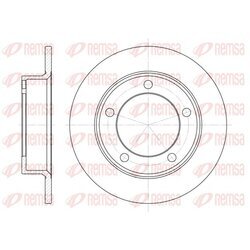 Brzdový kotúč REMSA 6257.00