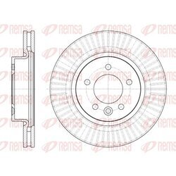 Brzdový kotúč REMSA 6994.10