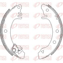 Brzdové čeľuste REMSA 4100.00