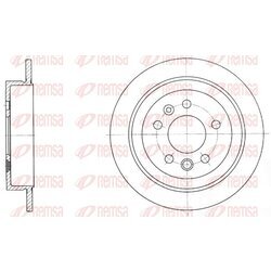 Brzdový kotúč REMSA 61685.00