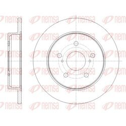 Brzdový kotúč REMSA 61795.00