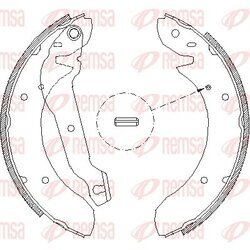 Brzdové čeľuste REMSA 4055.00