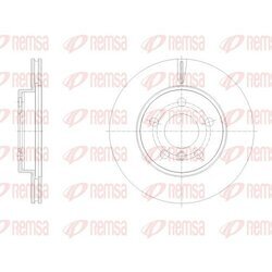 Brzdový kotúč REMSA 62532.10
