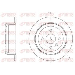 Brzdový kotúč REMSA 6873.00