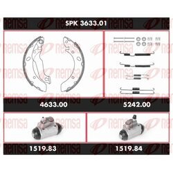 Sada bŕzd, Bubnová brzda REMSA SPK 3633.01