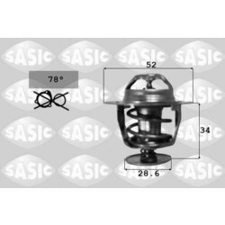 Termostat chladenia SASIC 9000237