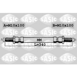 Brzdová hadica SASIC SBH6334