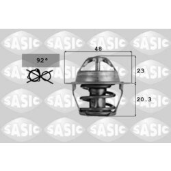 Termostat chladenia SASIC 9000389