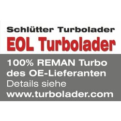 Plniace dúchadlo SCHLÜTTER TURBOLADER 172-00014EOL