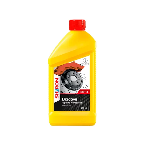 SHERON Brzdová kvapalina DOT 3 500 ml