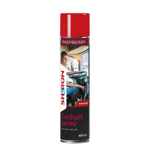 SHERON Cockpit spray 600 ml malina