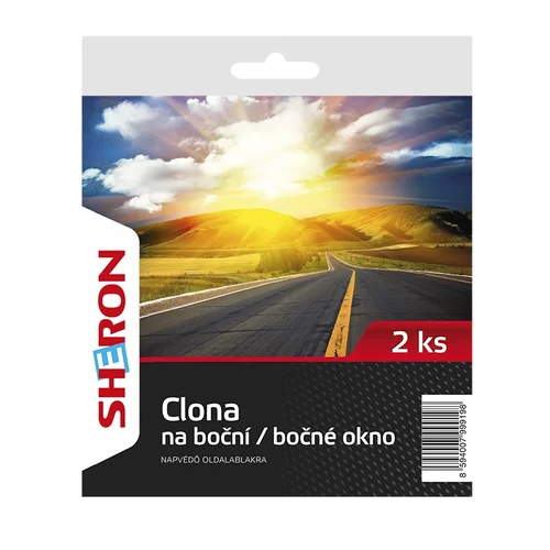 SHERON Slnečná clona na bočné okno 2 ks