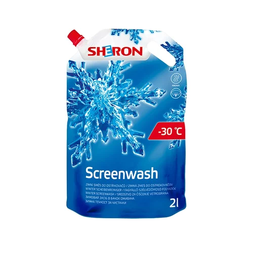 SHERON Zimný ostrekovač Softpack -30 °C 2L Citrón