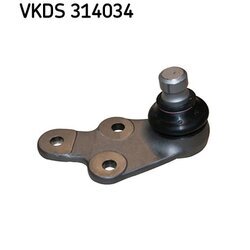 Zvislý/nosný čap SKF VKDS 314034