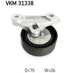 Napínacia kladka rebrovaného klinového remeňa SKF VKM 31338 - obr. 1