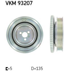 Remenica kľukového hriadeľa SKF VKM 93207