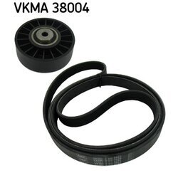 Ozubený klinový remeň - Sada SKF VKMA 38004