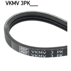 Ozubený klinový remeň SKF VKMV 3PK905