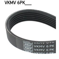 Ozubený klinový remeň SKF VKMV 6PK2518