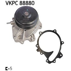 Vodné čerpadlo, chladenie motora SKF VKPC 88880