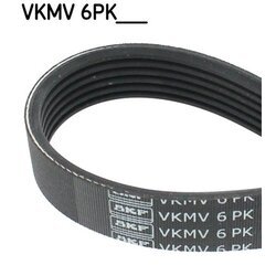 Ozubený klinový remeň SKF VKMV 6PK1207