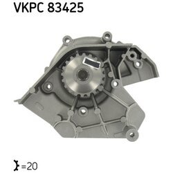 Vodné čerpadlo, chladenie motora SKF VKPC 83425