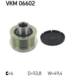 Voľnobežka alternátora SKF VKM 06602