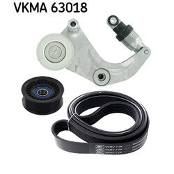 Ozubený klinový remeň - Sada SKF VKMA 63018