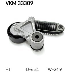 Napínacia kladka rebrovaného klinového remeňa SKF VKM 33309 - obr. 1