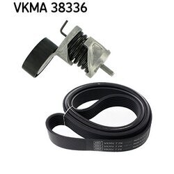 Ozubený klinový remeň - Sada SKF VKMA 38336