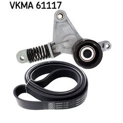 Ozubený klinový remeň - Sada SKF VKMA 61117 - obr. 1