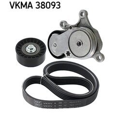 Ozubený klinový remeň - Sada SKF VKMA 38093