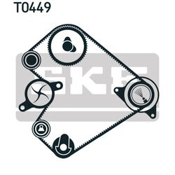 Sada ozubeného remeňa SKF VKMA 94310 - obr. 1