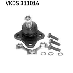 Zvislý/nosný čap SKF VKDS 311016